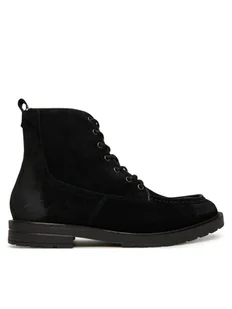 Tommy Hilfiger Trzewiki Cleated W Moc FM0FM05599 Czarny - Botki męskie - miniaturka - grafika 1