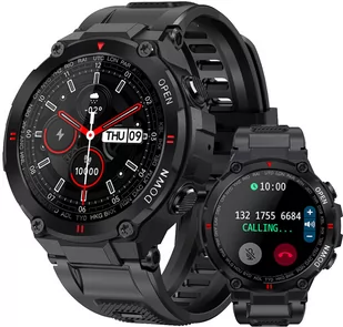 Rubicon RNCE73 Czarny - Smartwatch - miniaturka - grafika 1