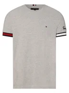 Koszulki męskie - Tommy Hilfiger - T-shirt męski, szary - miniaturka - grafika 1