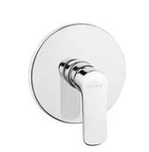 Baterie wannowe i prysznicowe - Invena Dokos bateria prysznicowa podtynkowa chrom BP-19-CO1-A - miniaturka - grafika 1