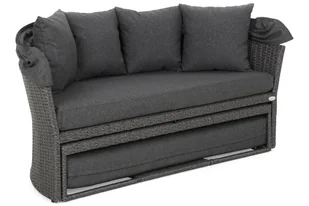 Sofa ogrodowa z baldachimem Sydney Grey / Grey Melange - Sofy ogrodowe - miniaturka - grafika 7