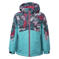 Kurtki narciarskie - Dziecięca Kurtka ocieplana BRUGI 3AHZ M000234972 – Turkusowy - miniaturka - grafika 1