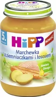 Dania dla dzieci - HiPP Marchewka z ziemniaczkami i łososiem 190g - miniaturka - grafika 1