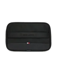 Kosmetyczki, organizery i kuferki - Kosmetyczka Tommy Hilfiger Travel Washbag AM0AM13526 Czarny - miniaturka - grafika 1