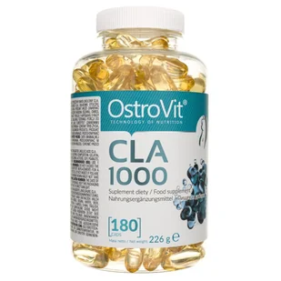 Ostrovit CLA 1000 180caps (OST/201) - Witaminy i minerały dla sportowców - miniaturka - grafika 4
