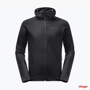 Polar Jack Wolfskin BAISELBERG HOODED FZ M - Bluzy męskie - miniaturka - grafika 1