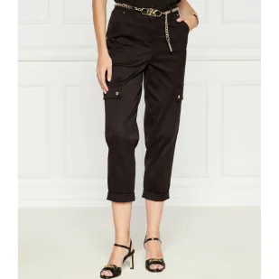 Michael Kors Spodnie cargo | Relaxed fit - Spodnie damskie - miniaturka - grafika 1