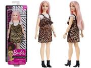 Lalki dla dziewczynek - Barbie lalka Fashionistas sukienka panterka ZA3160 - miniaturka - grafika 1