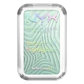 Rozświetlacze do twarzy i ciała - NYX Professional Makeup Buttermelt Rozświetlacz 20 Butta Mint - miniaturka - grafika 1