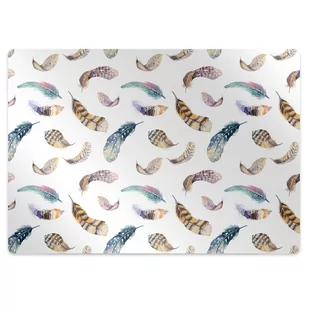 Mata na podłogę pod krzesło Pióra duże 140x100 cm - Podnóżki, podpórki, podkładki - miniaturka - grafika 1