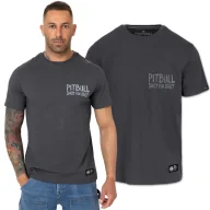 Odzież taktyczna i umundurowanie - PITBULL KOSZULKA Light Weight 170 Basic Shot Fot Shot '25 - Grafitowa - miniaturka - grafika 1