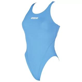 Stroje kąpielowe - Strój Kąpielowy Jednoczęściowy Arena W Solid Swim Tech High - grafika 1