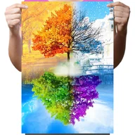 Zabawki kreatywne - Haft Diamentowy Diamond Painting,DIAMENTOWY MALARZ,Obraz DIY 5D,Mozaika Diamentowa 30x40, Natura - miniaturka - grafika 1