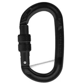 Sprzęt wspinaczkowy - Karabinek wspinaczkowy SINGING ROCK Oxy Screw BC black - miniaturka - grafika 1