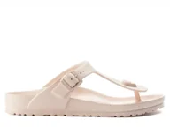 Klapki i japonki damskie - Klapki damskie Birkenstock 1014569 GIZEH EVA REGULAR Różowe - miniaturka - grafika 1
