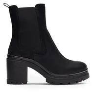 Botki damskie - Botki Lasocki WI16-24474-01 Czarny - miniaturka - grafika 1