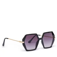 Okulary przeciwsłoneczne - Okulary przeciwsłoneczne Aldo Yboa 13638132 Czarny - miniaturka - grafika 1