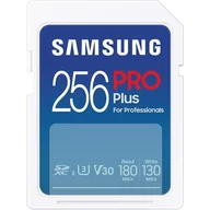 Akcesoria fotograficzne - Karta pamięci Samsung SDXC 256GB PRO PLUS (MB-SD256S/EU) - miniaturka - grafika 1