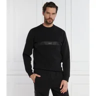 Bluzy męskie - BOSS GREEN Bluza Salbon | Regular Fit | stretch - miniaturka - grafika 1