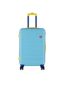 Nerki - Semi Line Walizka średnia T5844-2 Niebieski - miniaturka - grafika 1