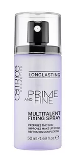 Catrice PRIME AND FINE Multitalent Fixing Spray - Utrwalacz do makijażu w sprayu - 50 ml CATUMSML - Podkłady do twarzy - miniaturka - grafika 1