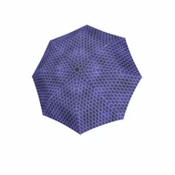 Parasole - Parasol damski długi z UV Knirps T.760, niebieski - miniaturka - grafika 1