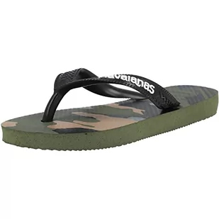 Havaianas Top Camu klapki męskie, Green 0869, 31/32 EU - Klapki i japonki męskie - miniaturka - grafika 1
