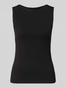 Koszulki i topy damskie - Top o kroju slim fit z mieszanki bawełny i modalu model 'PANDA' - miniaturka - grafika 1