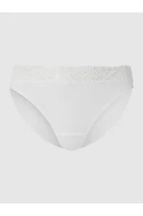 Figi z bawełny z koronką model Moments - Hanro - Majtki damskie - miniaturka - grafika 1