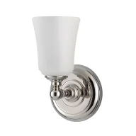 Lampy ścienne - Kinkiet Huguenot - kolor biały, srebrny - FE/HUGOLAKE1BATH - miniaturka - grafika 1