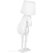 Lampy stojące - King Home Lampa podłogowa KOŃ HORSE STAND M biała - włókno szklane JB001L.WHITE [15772079] - miniaturka - grafika 1