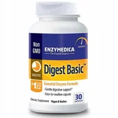 Suplementy naturalne - Digest Basic 30 kapsułek ENZYMEDICA - miniaturka - grafika 1