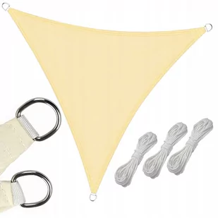 Żagiel Przeciwsłoneczny Zaciemniacz Parasol Ogrodowy 3X3X3M Perfectlife - Parasole ogrodowe - miniaturka - grafika 1