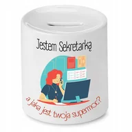 Skarbonki - Skarbonka Dla Siatkarza na Urodziny na Prezent z Nadrukiem ze Zdjęciem + Opakowanie na prezent (wzór 01) - miniaturka - grafika 1