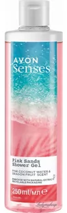 AVON - Senses - Pink Sands - Shower Gel - Żel pod prysznic - 250 ml - Kosmetyki do kąpieli - miniaturka - grafika 1