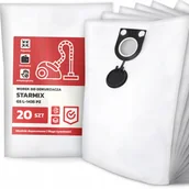 Worki do odkurzaczy - 20x Worek do Odkurzacza Starmix Gs L-1435 Pz Syntetyczny Pojemny Mocny G9 - miniaturka - grafika 1