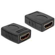 Adaptery i przejściówki - Delock adapter HDMI(F)->HDMI(F) beczka 65313 - miniaturka - grafika 1