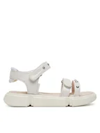 Buty dla dziewczynek - Mayoral Sandały 45637 Biały - miniaturka - grafika 1
