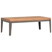 Ławy i stoliki kawowe - vidaXL vidaXL Ogrodowy stolik kawowy, 110x55x36 cm, lite drewno akacjowe - miniaturka - grafika 1