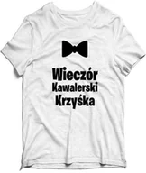 Gadżety dla niej i dla niego - Koszulka na Wieczór Kawalerski - Wieczór kawalerski - Podaj imię - miniaturka - grafika 1