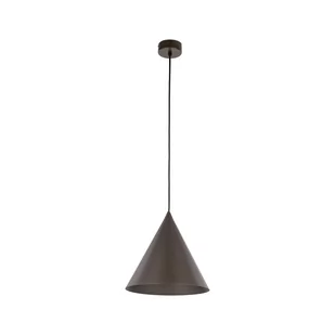 Ponadczasowa lampa w kolorze brązowym ⌀25cm TK 10037 z serii CONO - Lampy sufitowe - miniaturka - grafika 1