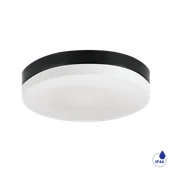 Lampy ścienne - Plafon średnica: 24cm PILLS III 1x60W E27 67114 czarny PREZENT IP44 - miniaturka - grafika 1