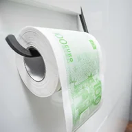 Księgarnia OUTLET - Papier toaletowy 100 EUR XL - miniaturka - grafika 1