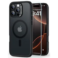 Etui i futerały do telefonów - Etui ESR Classic Hybrid HaloLock MagSafe + Tempered Glass do Apple iPhone 16 Pro Czarny - miniaturka - grafika 1