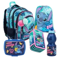 Zestawy szkolne - ZESTAW SZKOLNY 5-ELEMENTÓW STITCH STAY COOL ST. MAJEWSKI - miniaturka - grafika 1