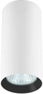 Lampy pozostałe - Light Prestige Manacor oczko białe z czarnym ringiem 13 cm LP-2323/1D 130 WH/BK - miniaturka - grafika 1