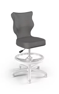 Krzesło Entelo Petit Biały Monolith 33 rozmiar 3 WK+P - Krzesła obrotowe dla dzieci - miniaturka - grafika 1