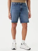 Spodenki męskie - Tommy Hilfiger Szorty jeansowe Dover MW0MW42557 Niebieski Regular Fit - miniaturka - grafika 1