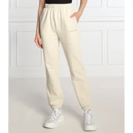 Dresy damskie - CALVIN KLEIN JEANS Spodnie dresowe | Regular Fit - miniaturka - grafika 1