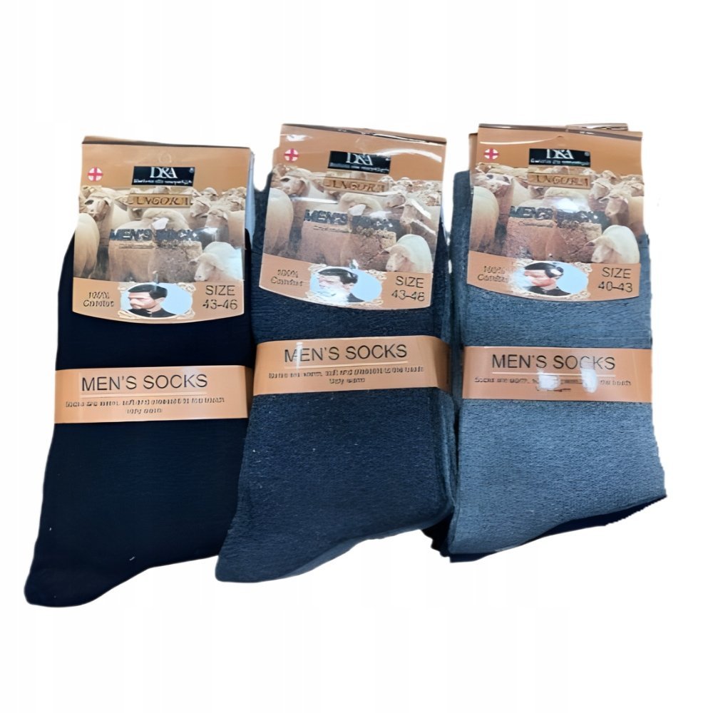 SKARPETY ANGORA MĘSKIE 43-46